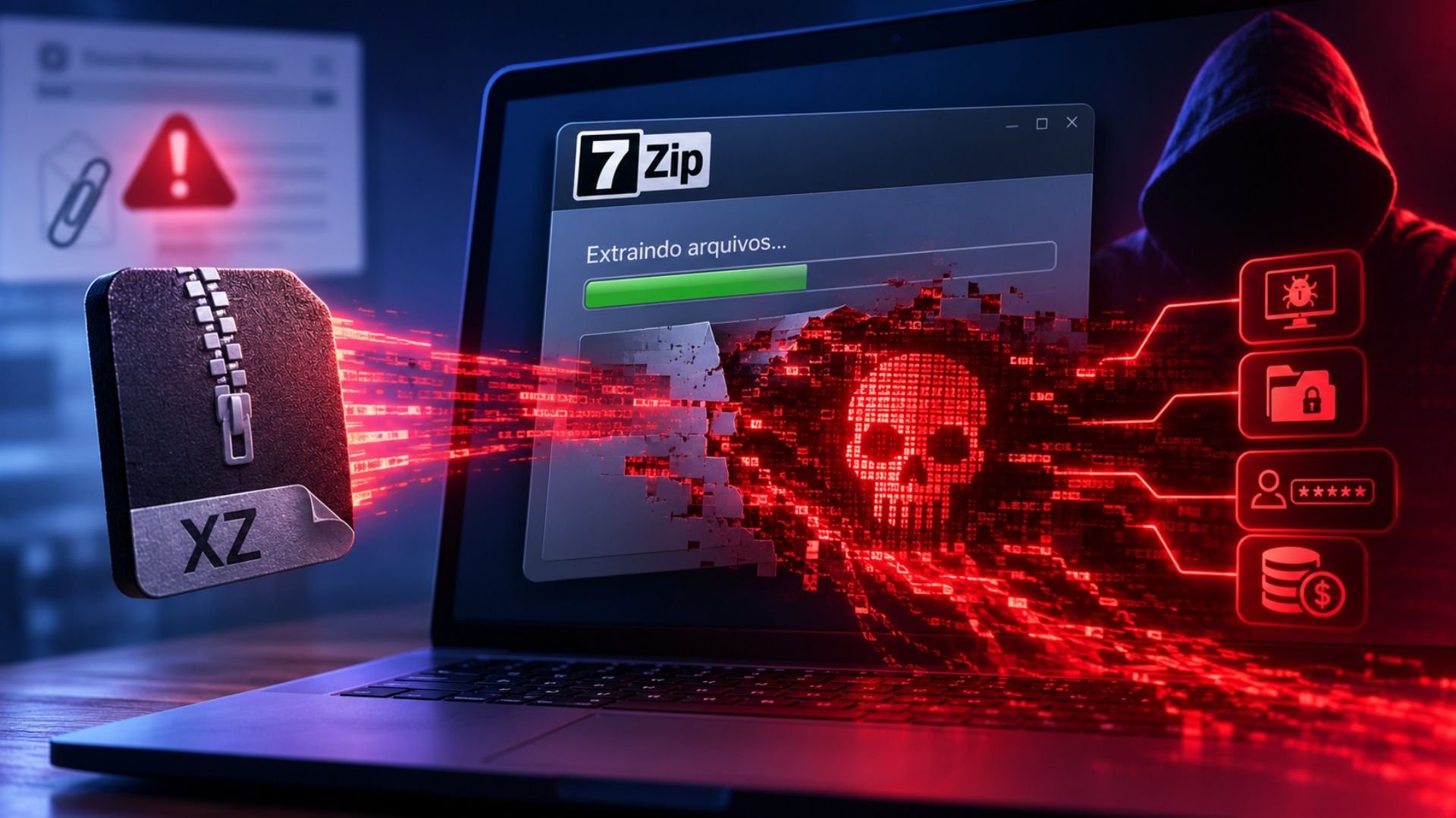 7-Zip tem falha crítica que abre PCs a invasores; atualize para a 26.02