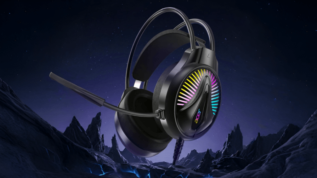Acer lança headset gamer OHW201 com som surround 7.1 por preço baixo