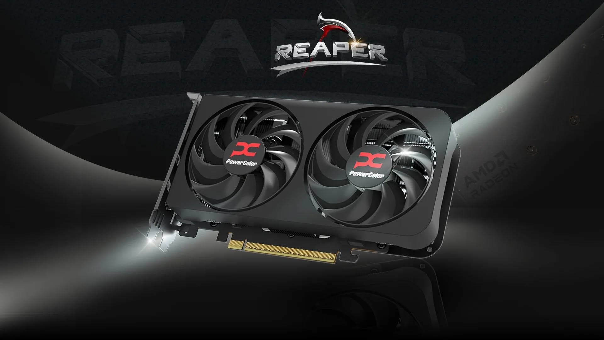 Placa de vídeo AMD Radeon RX 9050 em destaque