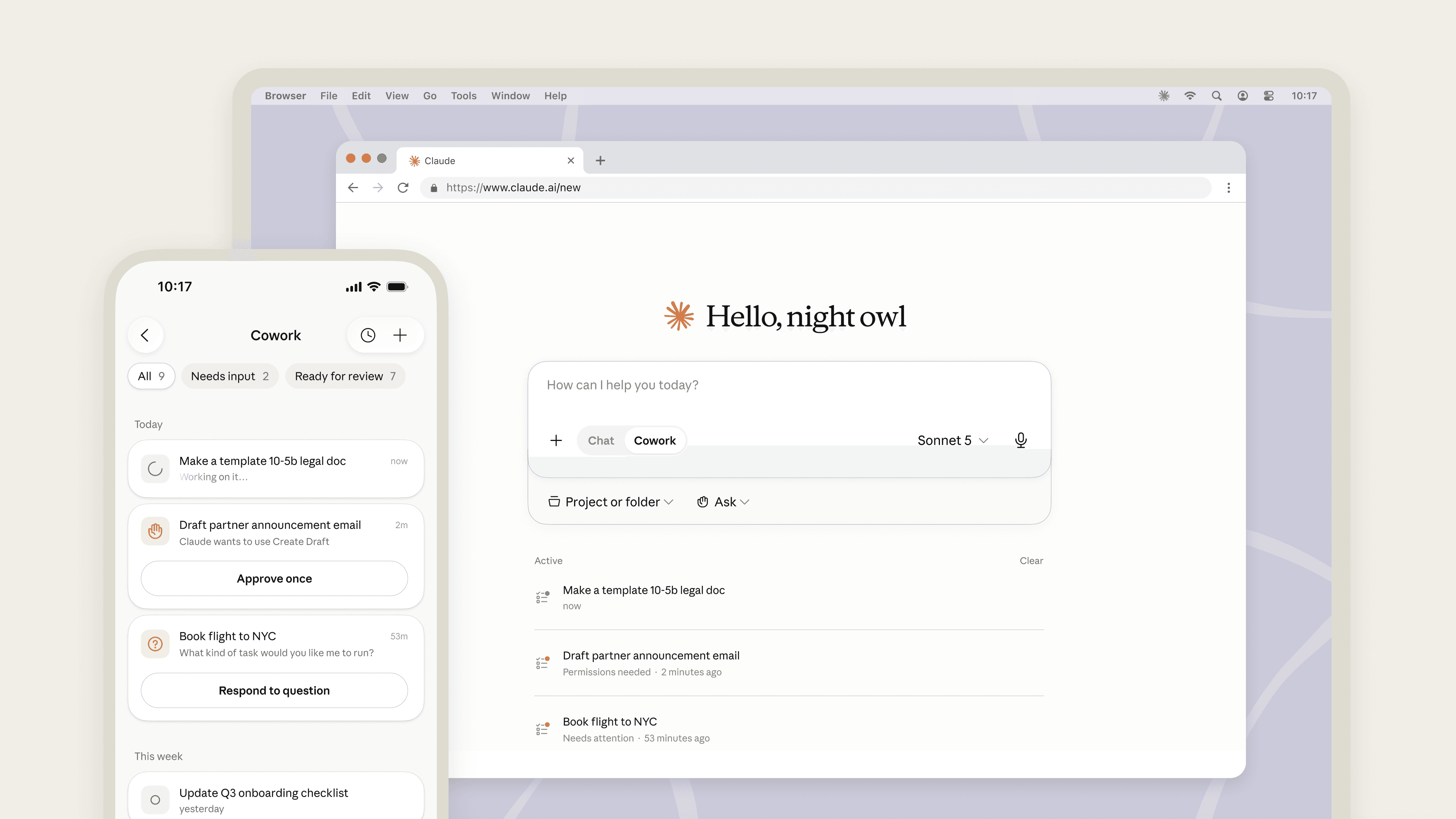 Claude Cowork chega ao celular e ao navegador; veja como funciona