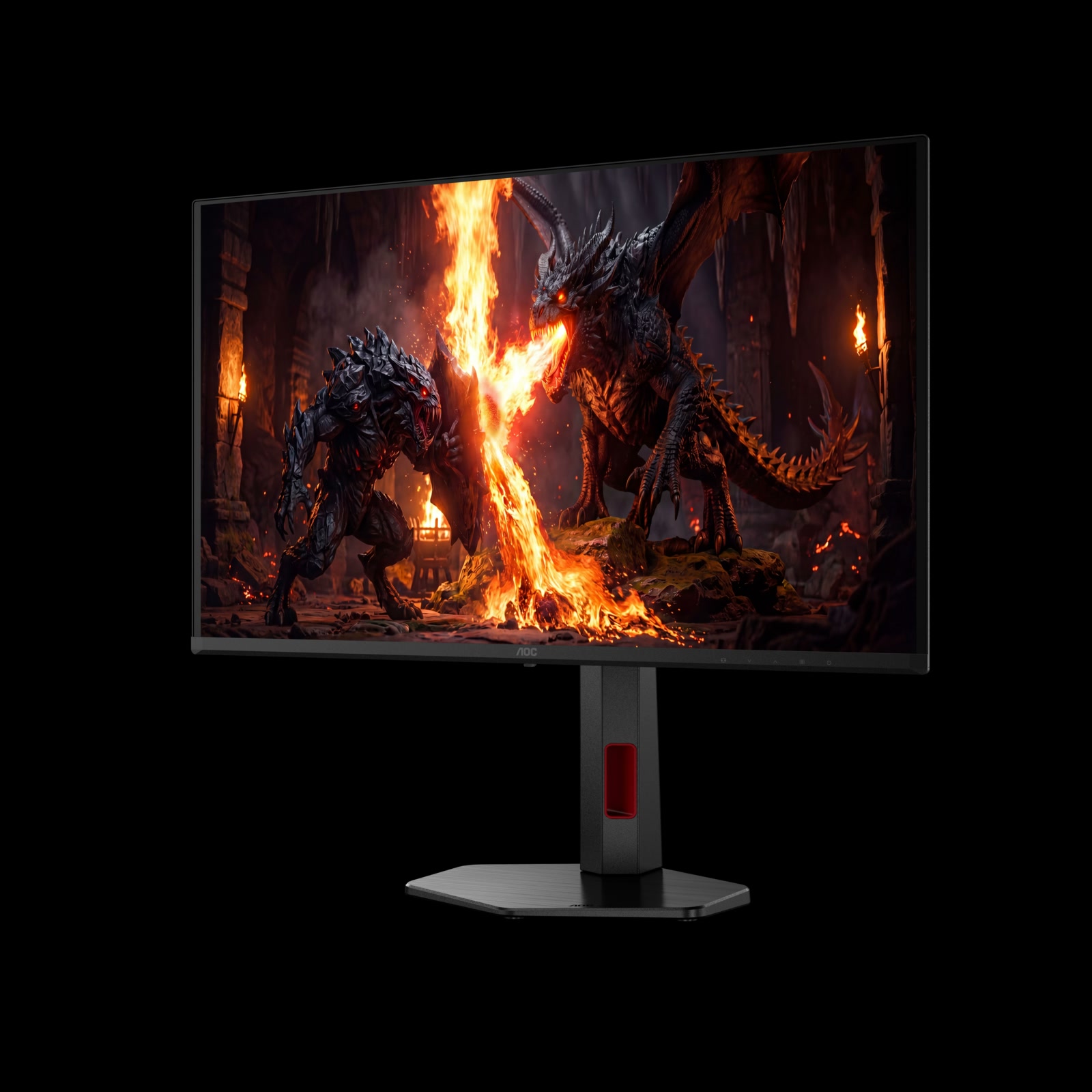 AOC Agon Q27G4ZDR visto de frente