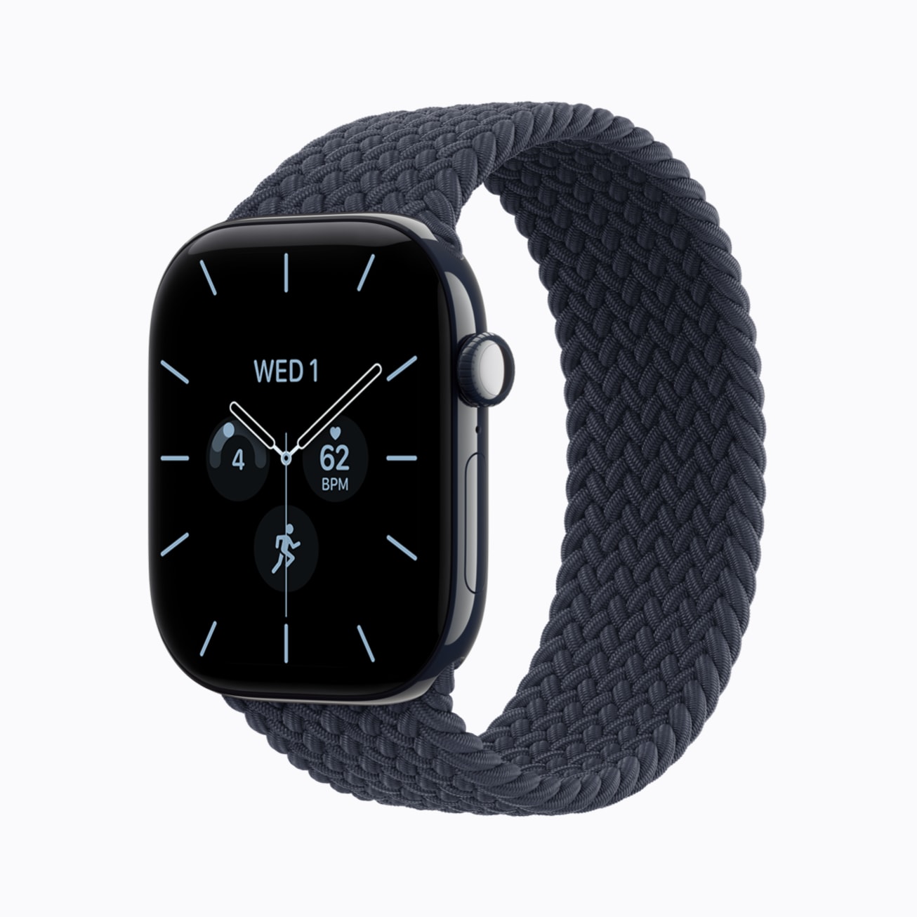 Apple Watch Series 12 em cerâmica azul noite