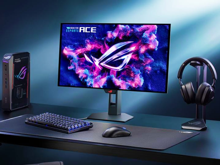 ASUS lança o primeiro monitor OLED de 540 Hz do mundo para esports