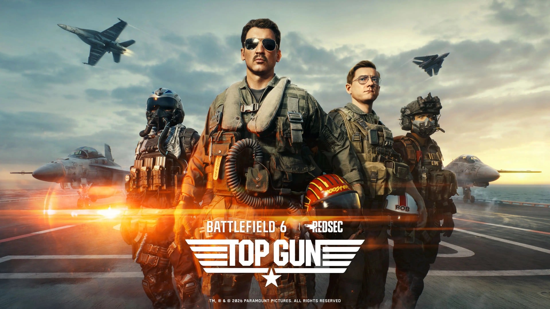 Battlefield 6 terá crossover com Top Gun: Maverick e mapa com porta-aviões