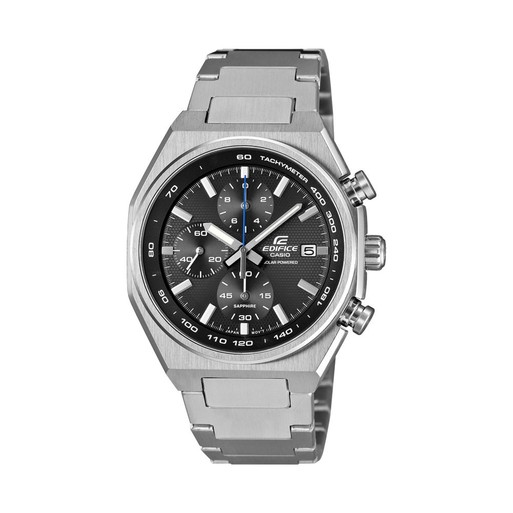 Casio Edifice EFS-S660 em versão prateada com pulseira de aço