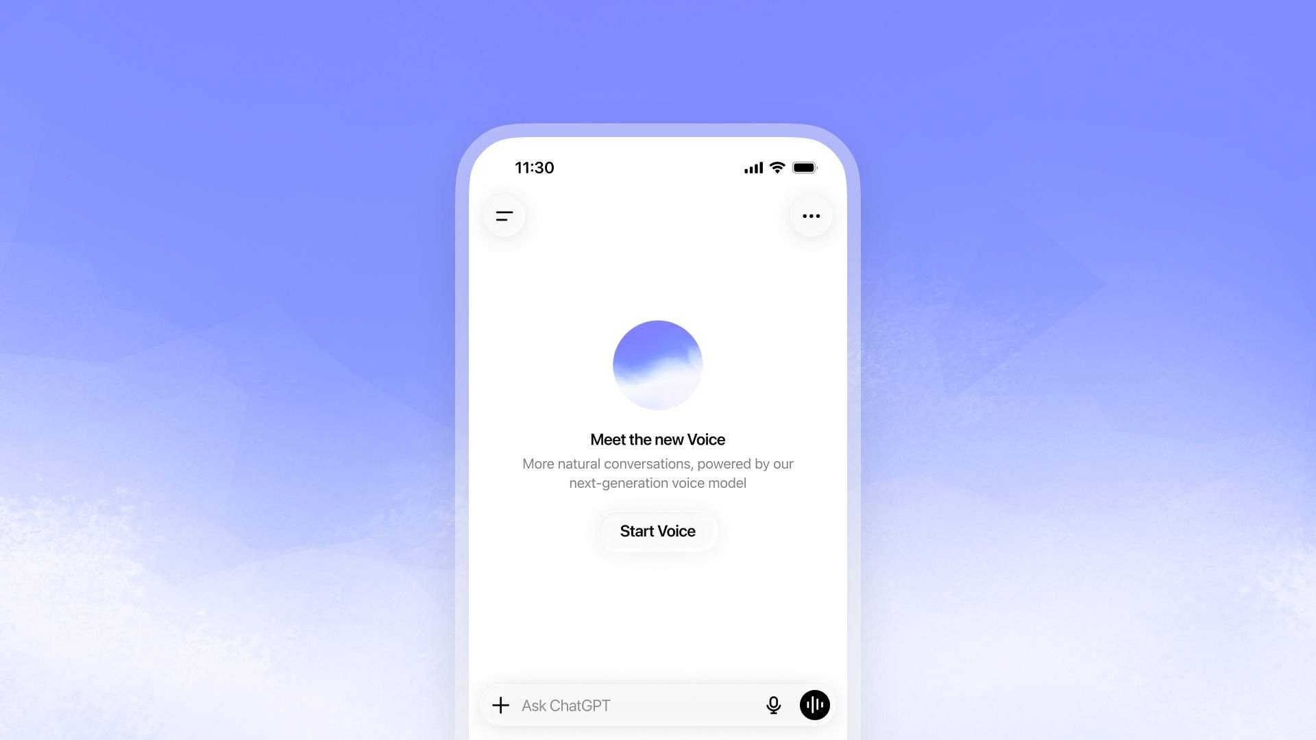 ChatGPT Voice chega ao app de computador com acesso ao Codex e ao Work