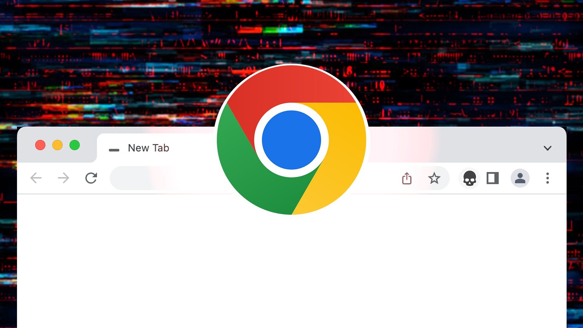 Alerta de segurança no navegador Chrome