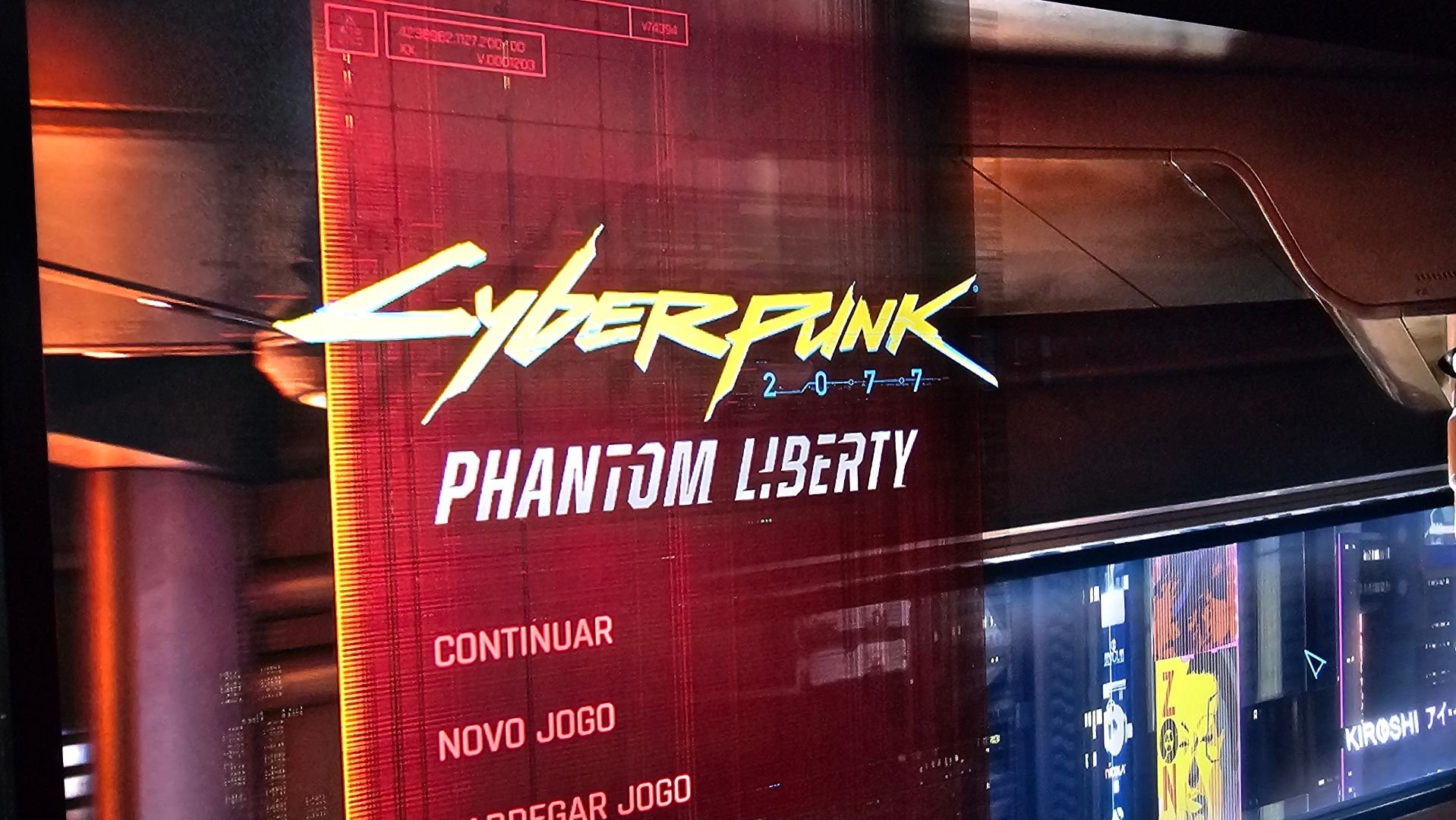 Cyberpunk 2077 rodando em MacBook com chip Apple M4 Max