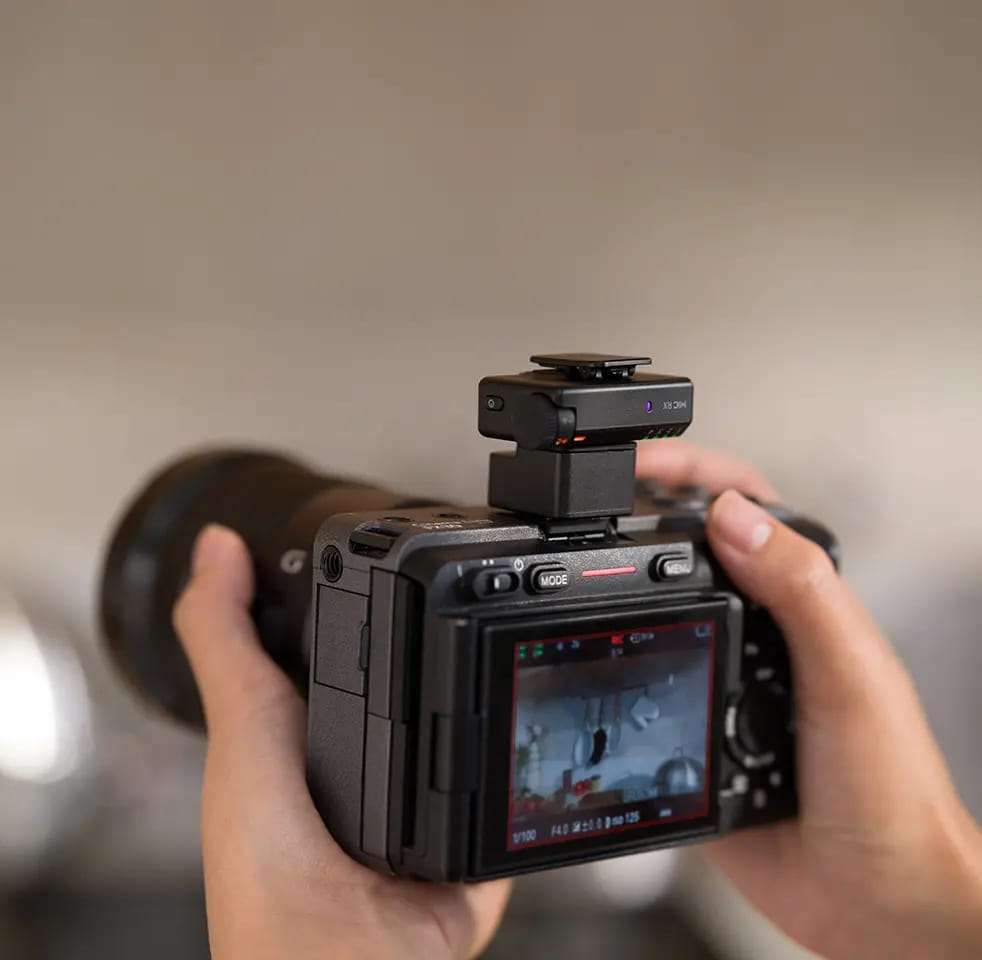 Kit do DJI Mic Mini 2S com transmissores e receptor
