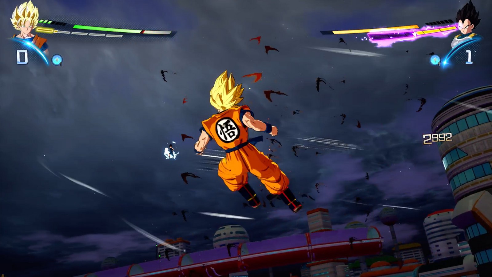 Cenário de batalha em Dragon Ball Sparking ZERO