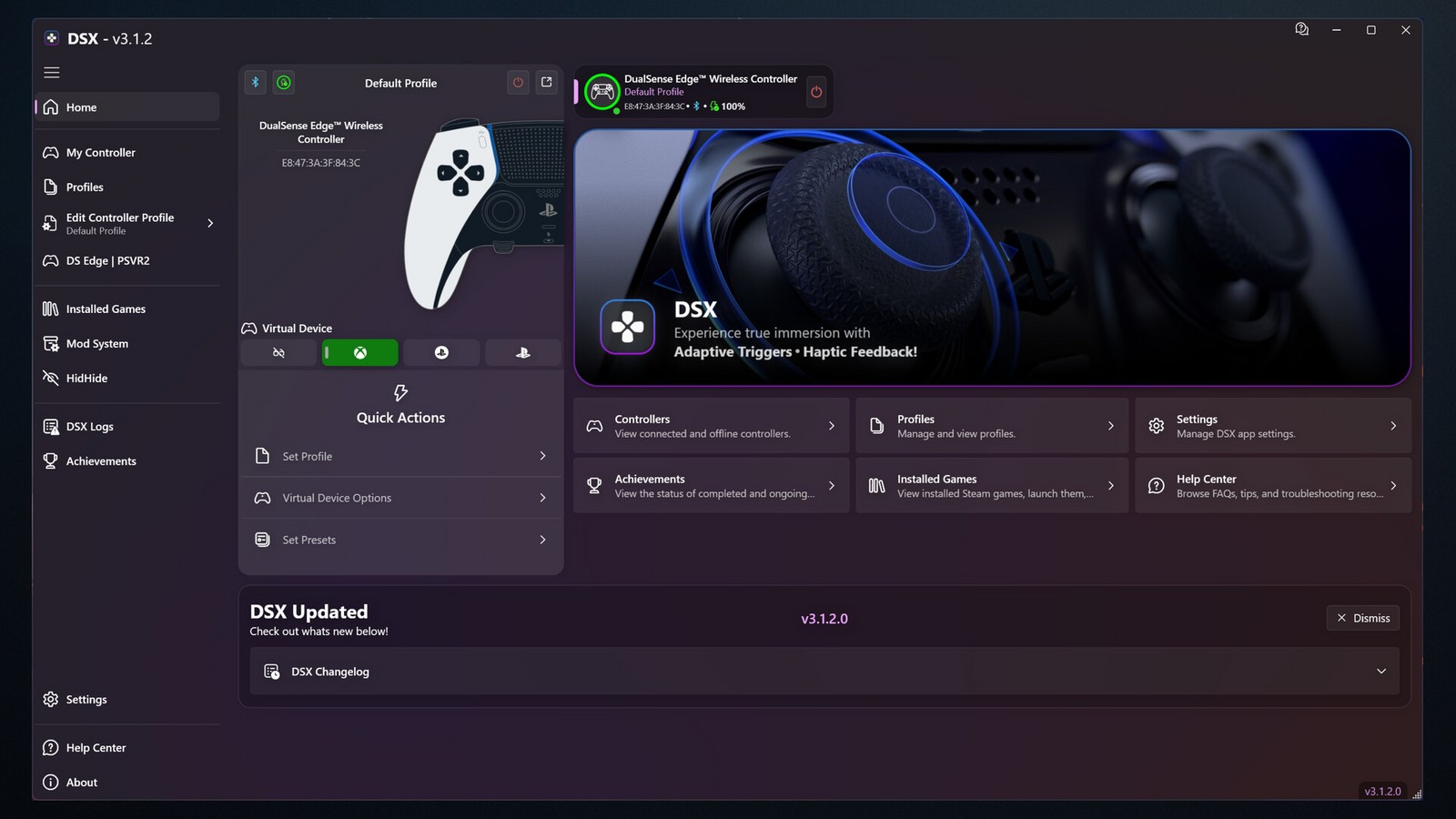 DualSense no PC: feedback tátil e áudio sem fio são liberados sem ajuda da Sony