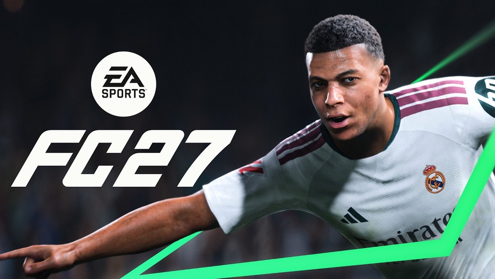 EA FC 27 revela Mbappé na capa e data do primeiro trailer