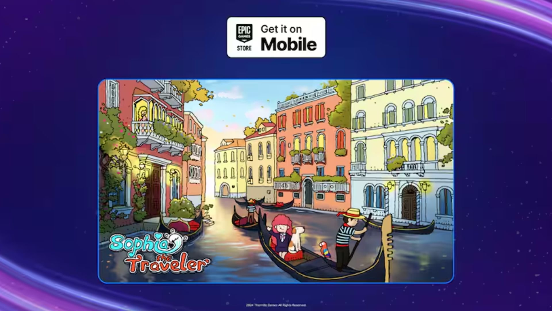 Sophia the Traveler, jogo grátis da Epic Games para celulares