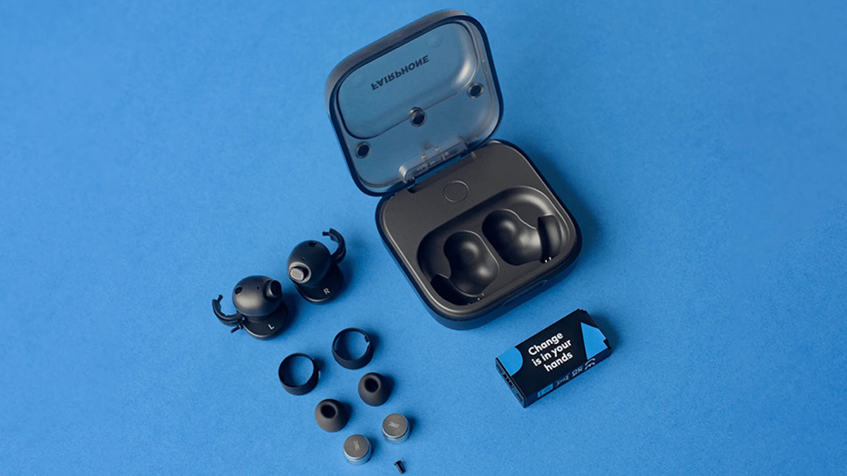 Fairbuds 2: fones reparáveis da Fairphone vazam com hastes retangulares e estojo maior