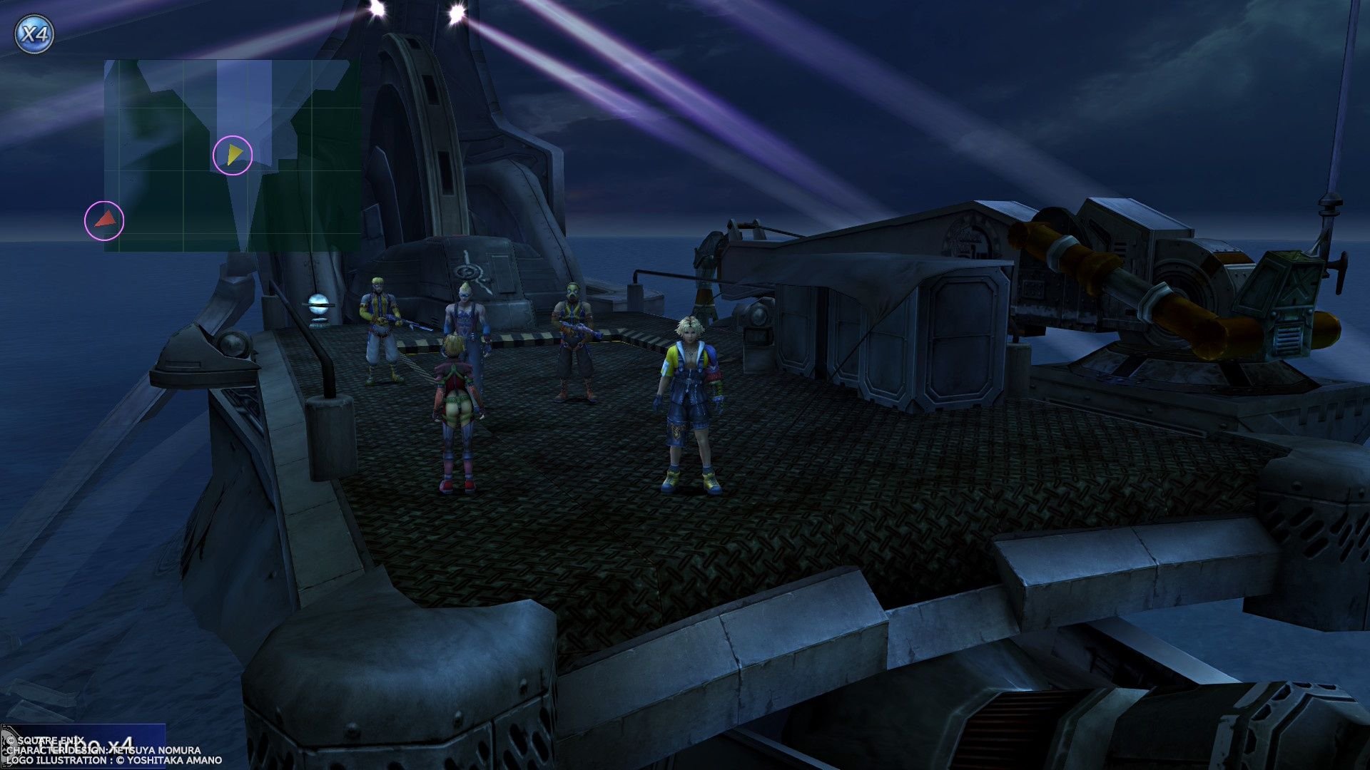 Opções de velocidade de jogo em Final Fantasy X