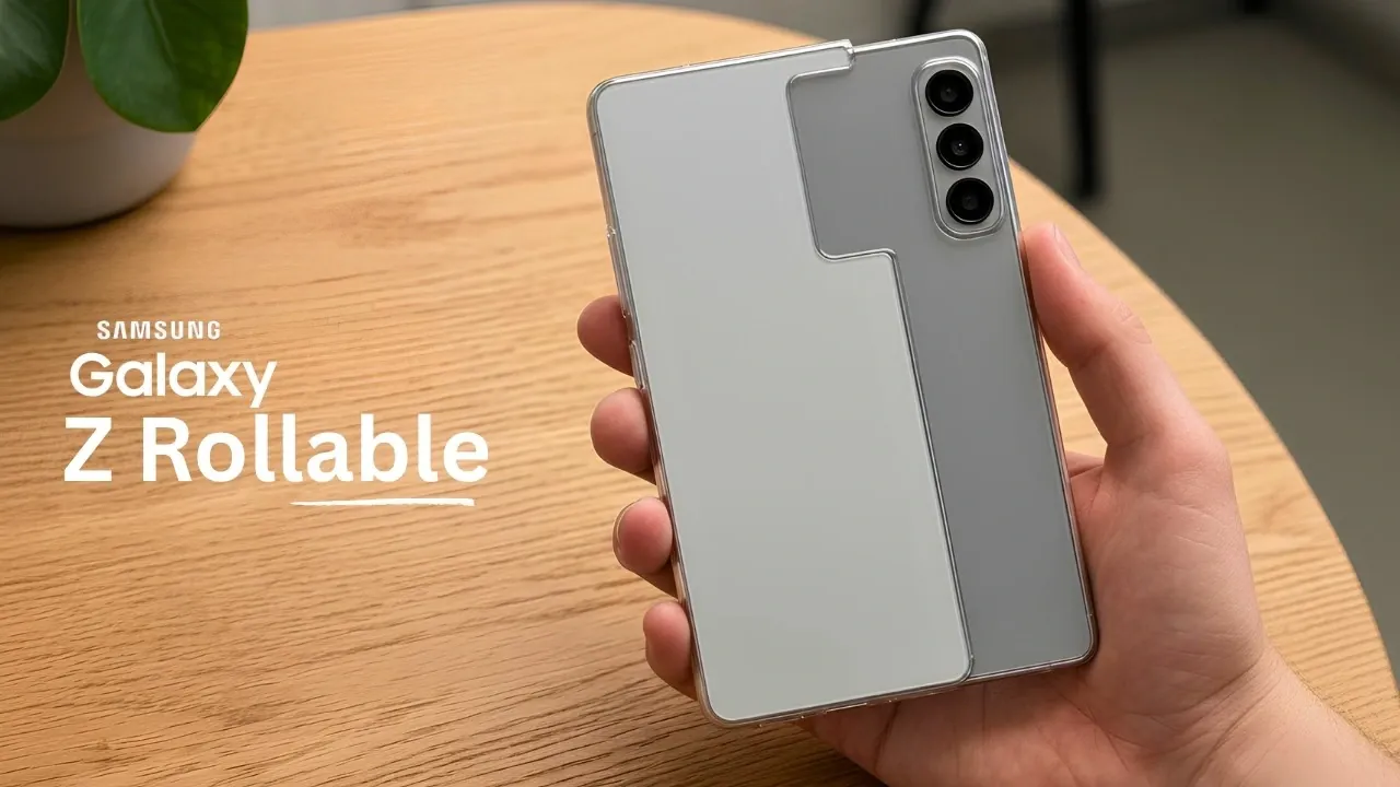 Galaxy Z Slide: Samsung prepara celular com tela enrolável para 2028