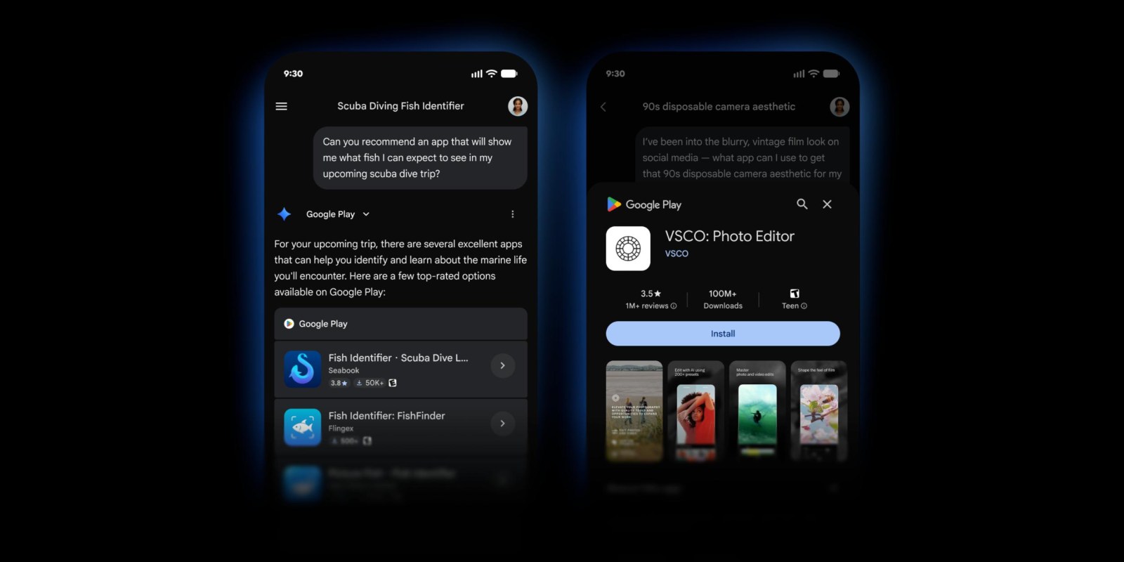 Gemini ganha integração com a Play Store para achar e instalar apps no Android