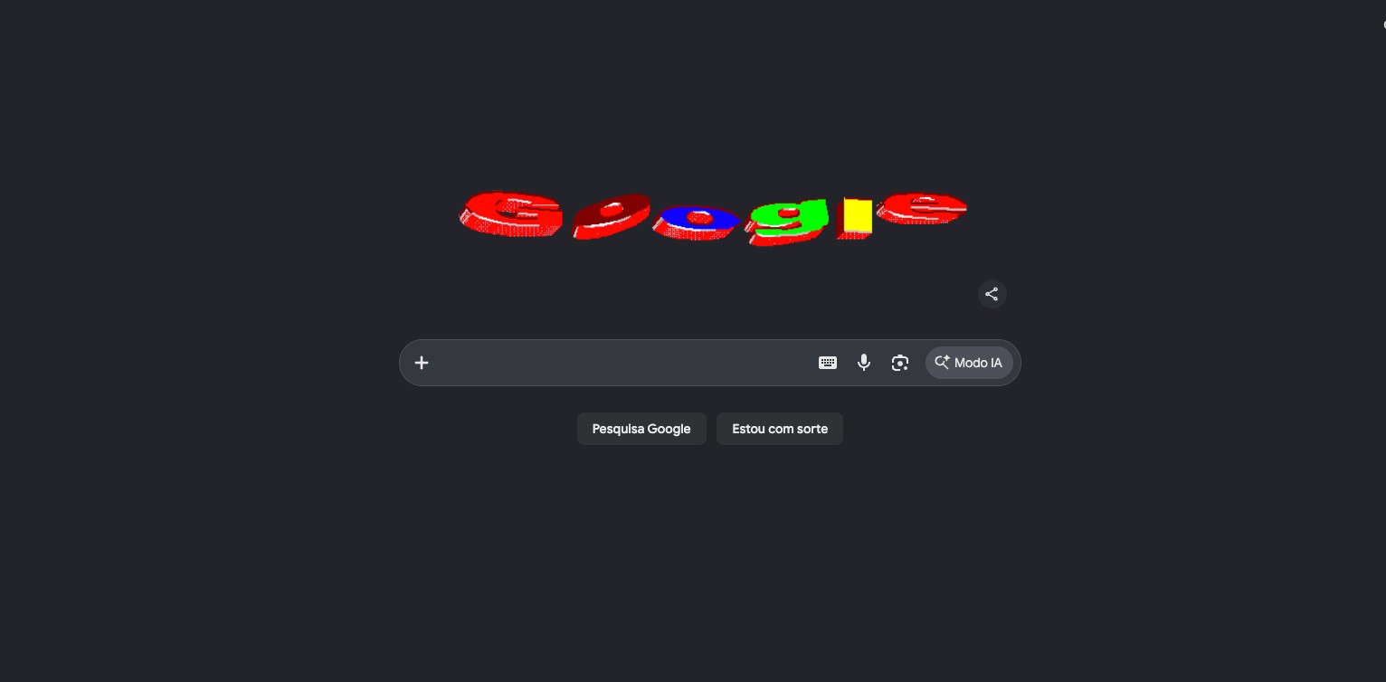 Google faz 28 anos e comemora com Doodle que resgata o logo 3D dos primeiros dias