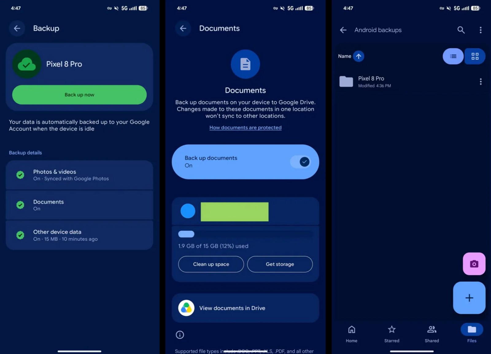Google libera backup de documentos locais no Android; veja como funciona