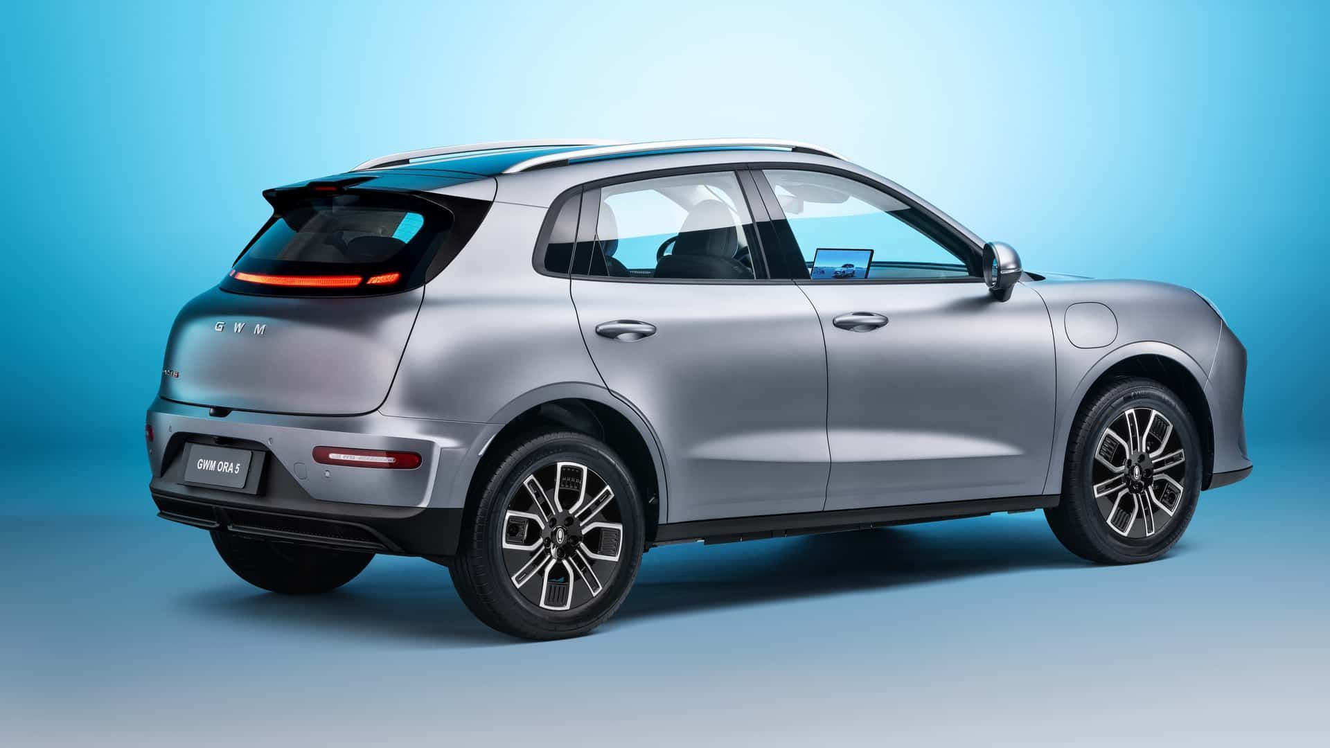 SUV elétrico GWM Ora 5, que terá produção nacional em Aracruz (ES)