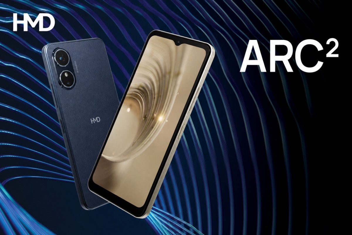 HMD Arc 2 é lançado com chip renovado e foco no preço baixo