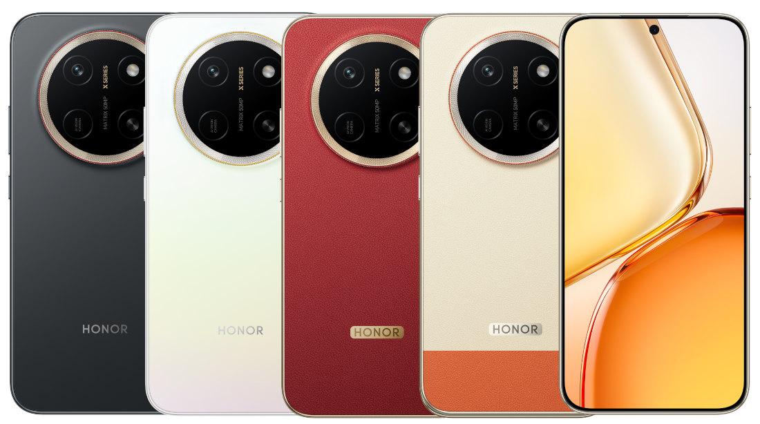 Honor X80 Pro Max e suas opções de cores