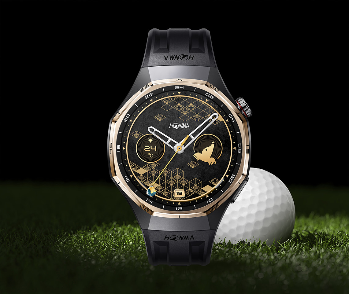 Huawei Watch GT 6 Pro HONMA chega ao Brasil com visual de luxo