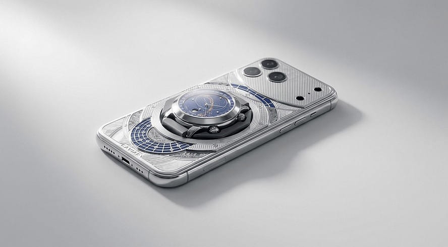 iPhone 17 Pro Max de luxo da Caviar chega a R$ 1,1 milhão com diamantes e meteorito