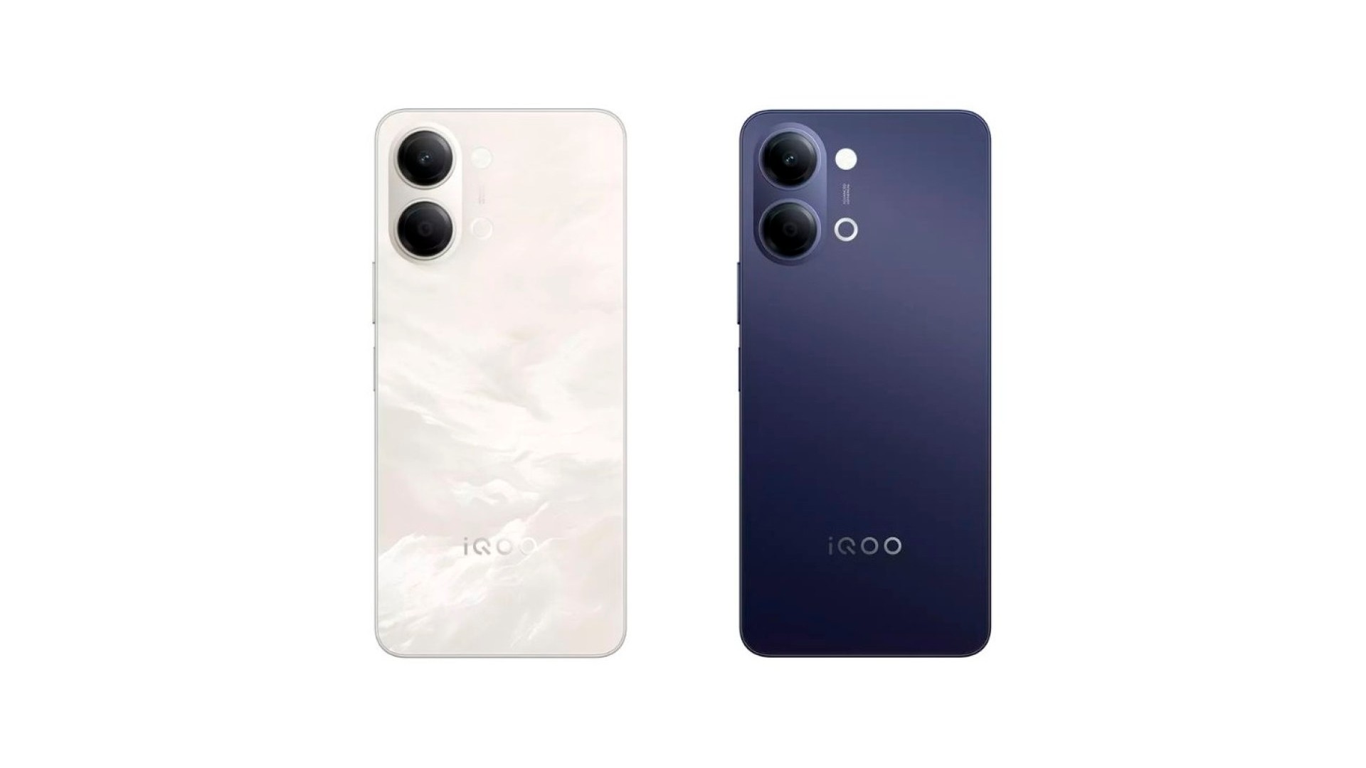 iQOO Z11 Lite nas cores Solar Flame e Midnight Blue