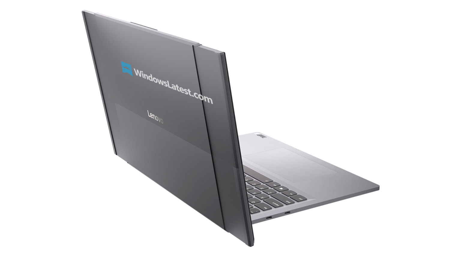 Vista traseira do Lenovo Project Swan