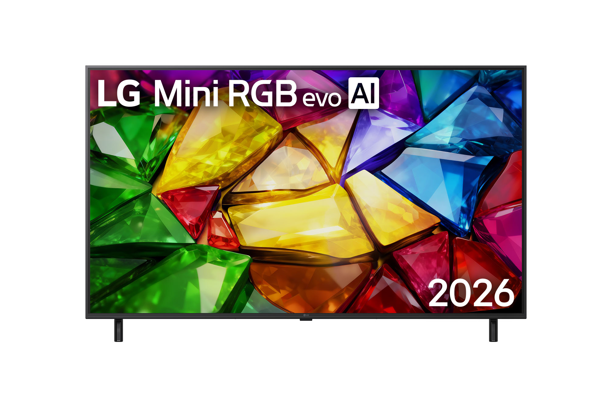 LG lança TVs Mini RGB evo AI 4K com cores mais precisas e 330 Hz