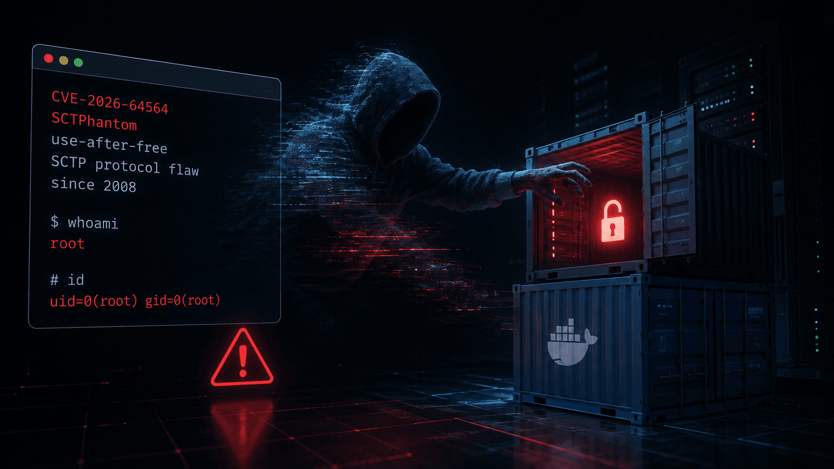 Falha SCTPhantom no Linux dura 18 anos: brecha permite acesso root e fuga de containers