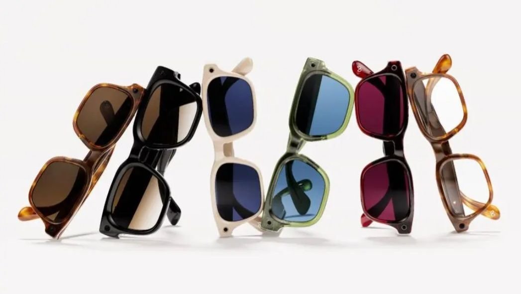 Meta Glasses disponíveis em diferentes cores e armações