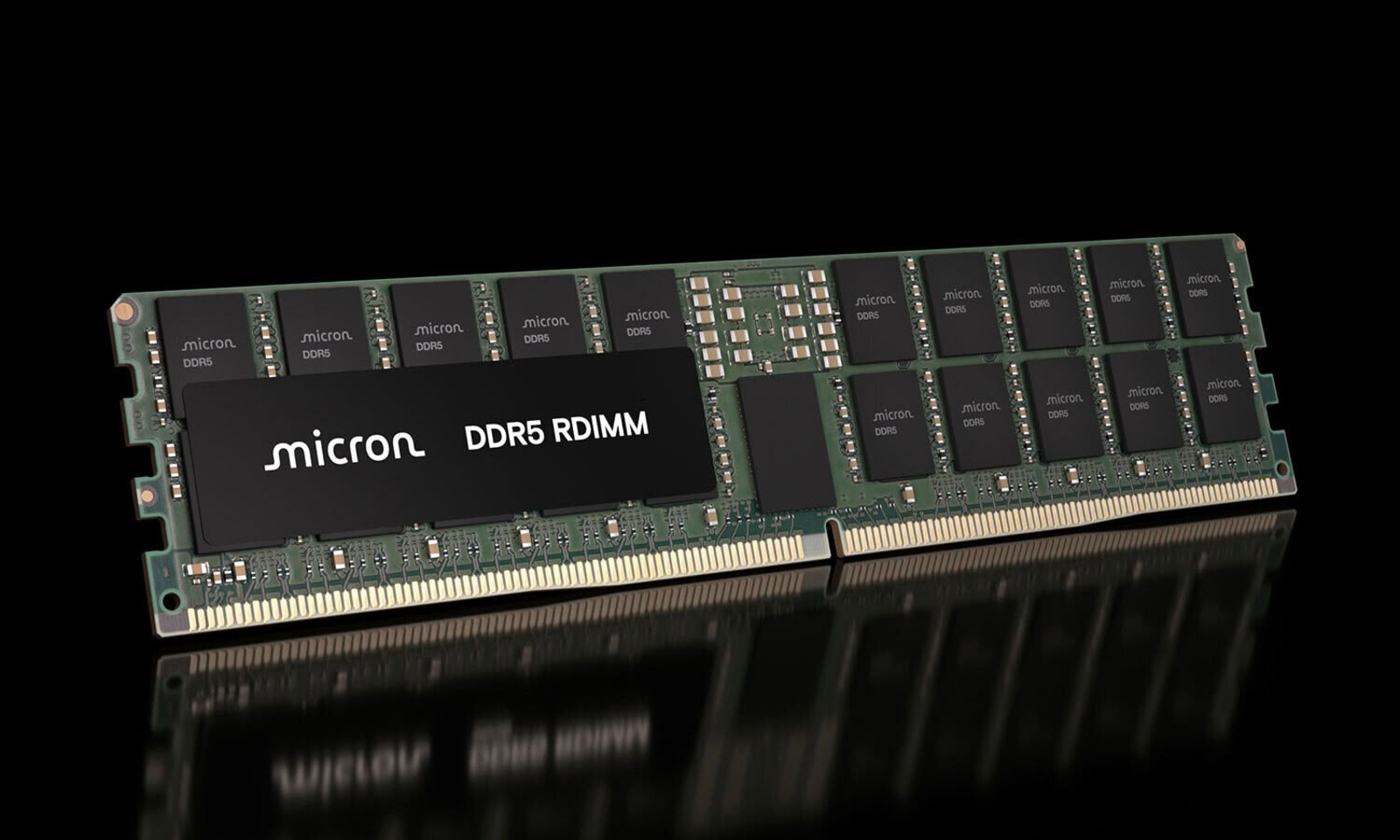 Micron anuncia pente de memória DDR5 de 512 GB a 9.200 MT/s para servidores de IA