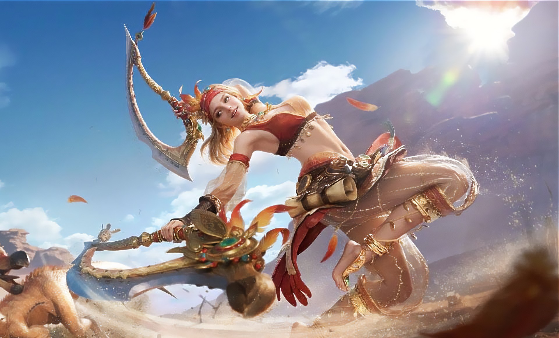 Monster Hunter Outlanders chega ao Brasil com pré-registro aberto