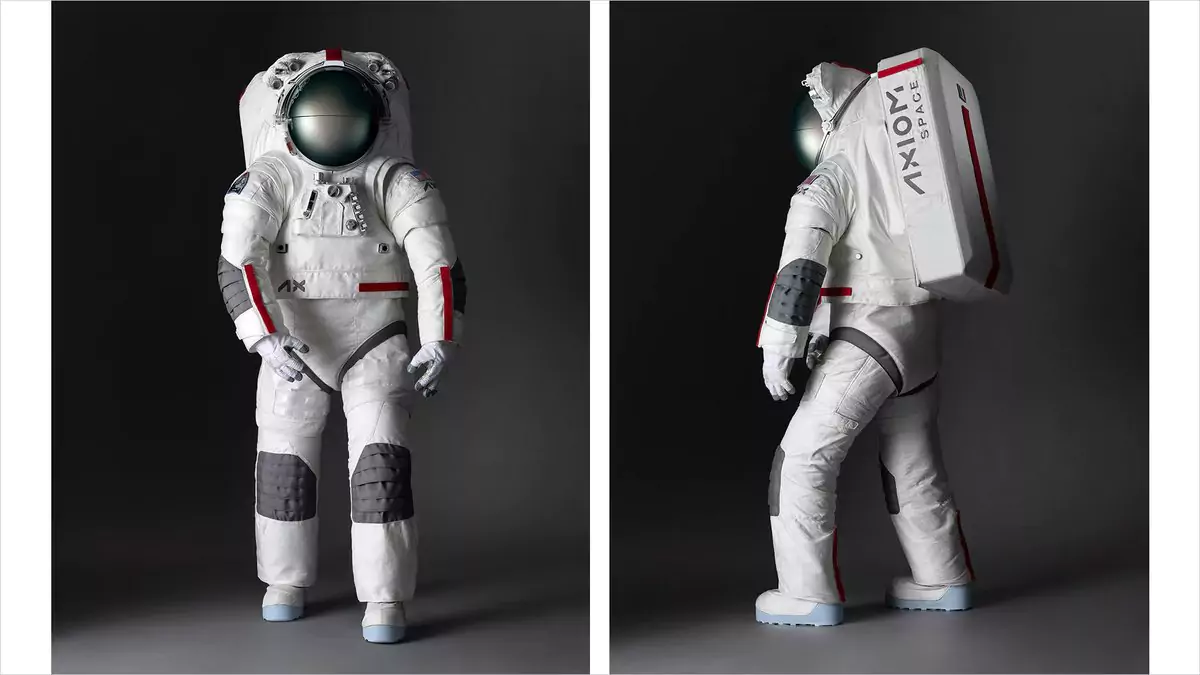 Prada e Axiom Space revelam o forro de alta tecnologia do traje lunar da NASA