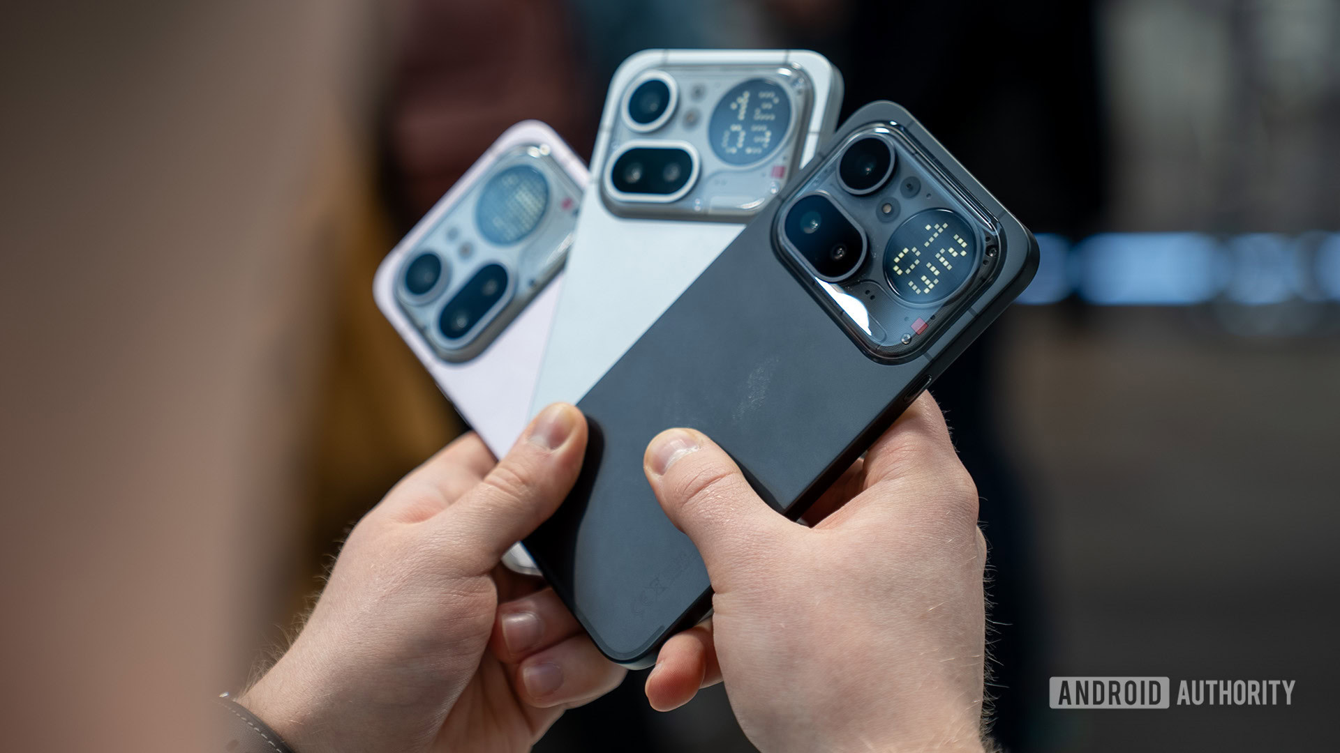 Nothing Phone (4b) em vazamento de design