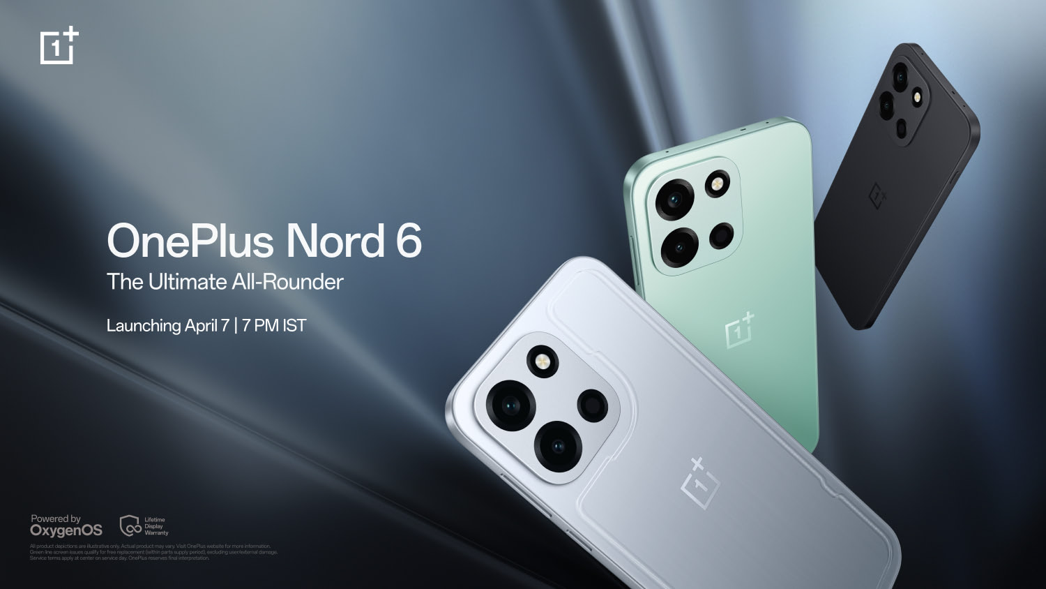 Design oficial do OnePlus N6 em duas cores verdes