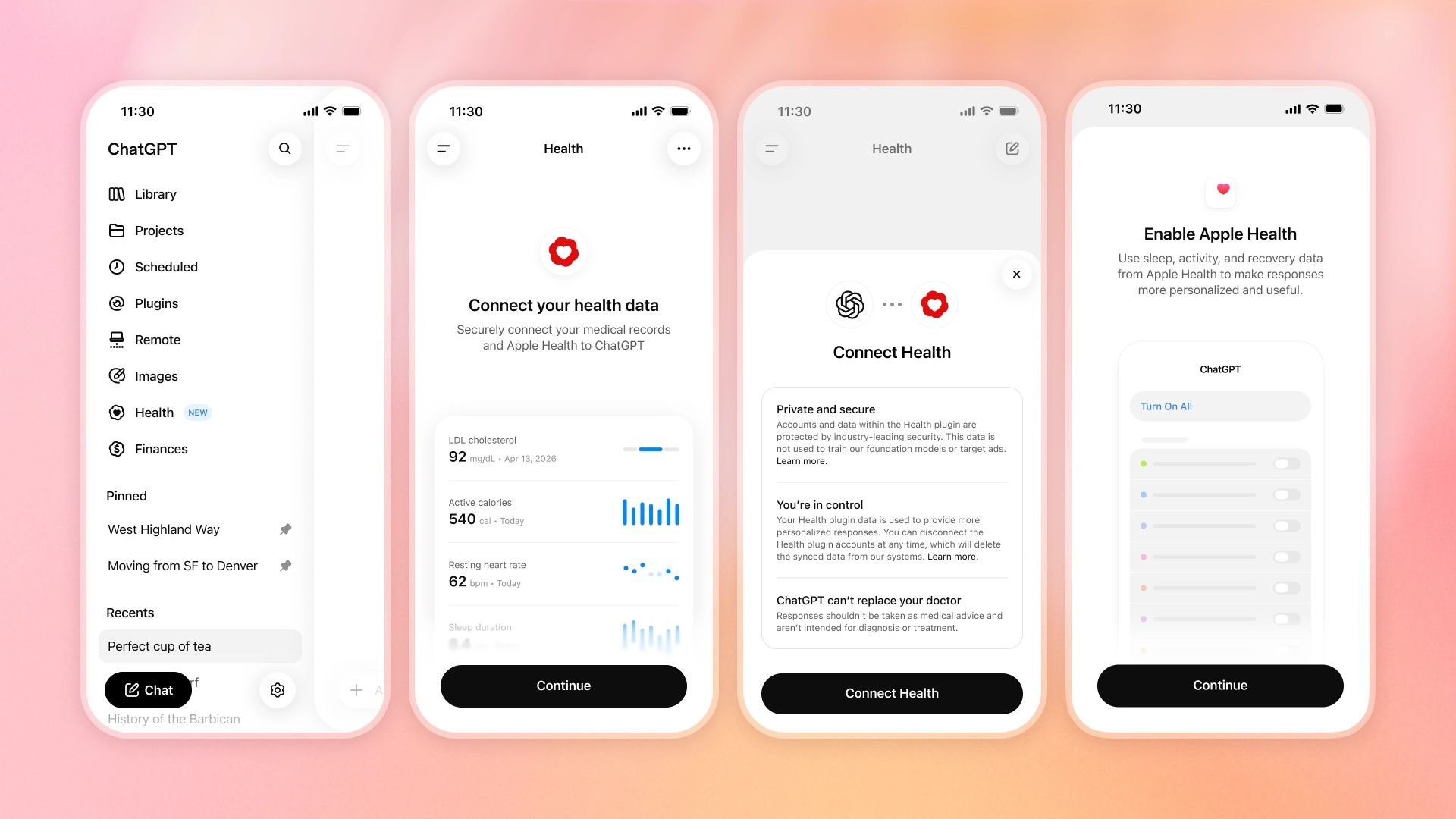 ChatGPT Health é liberado nos EUA para analisar exames e dados de saúde