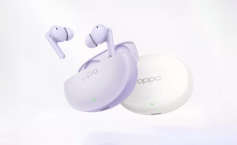 Oppo Enco Air 5 e Air 5s chegam com ANC e até 54 horas de bateria