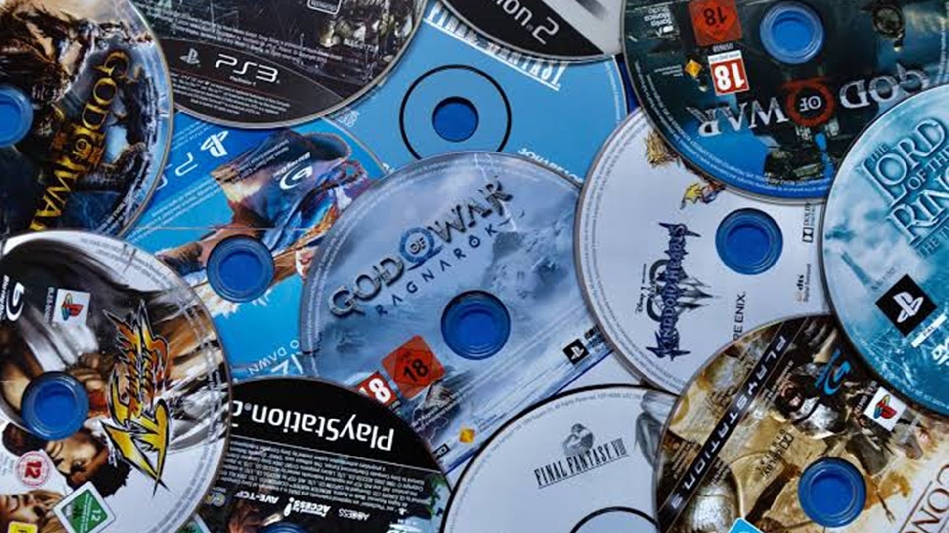 Arte que ilustra o fim da mídia física no PlayStation