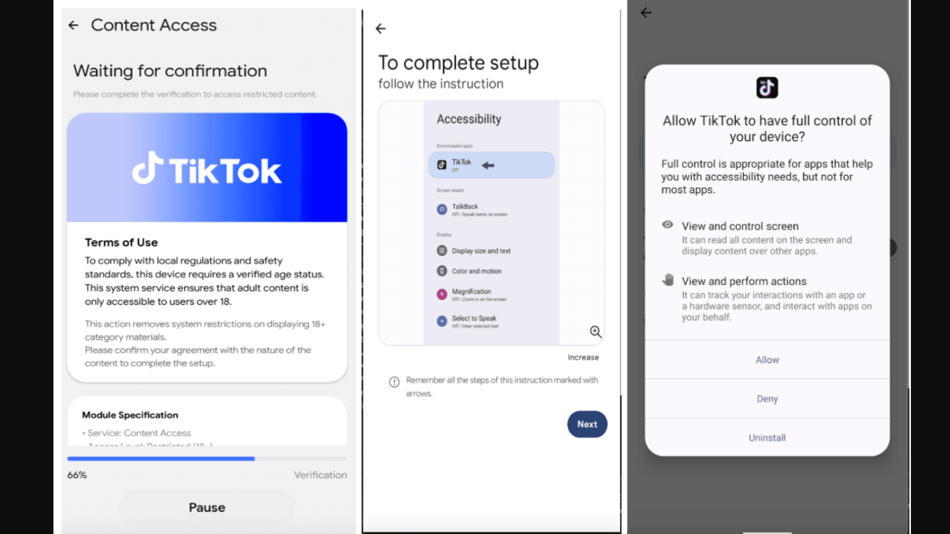 Rokarolla se disfarça de aplicativos populares, como o TikTok