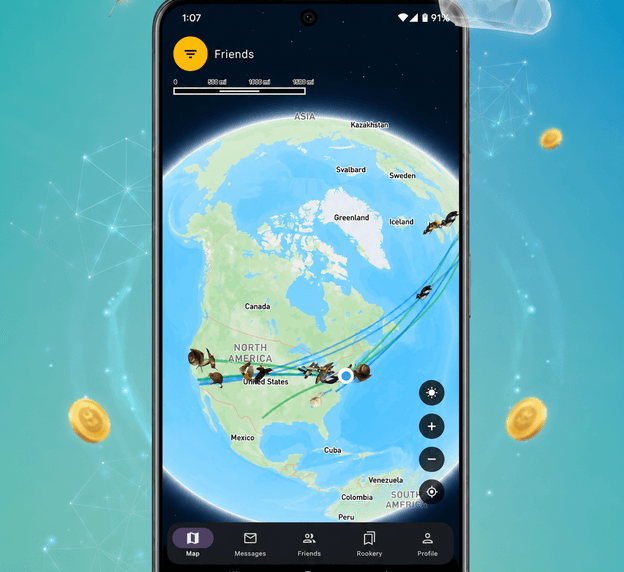 Roost: o app em que a mensagem viaja no ritmo de um caracol e já tem 300 mil usuários