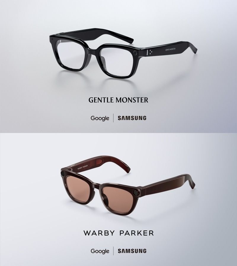 Detalhe dos Galaxy Glasses