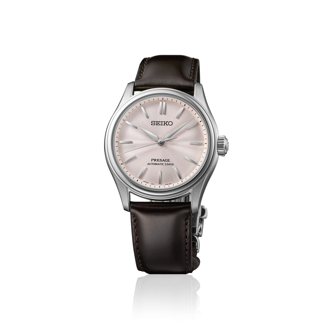 Seiko Presage HCC003J em rosa inspirado nas flores de cerejeira