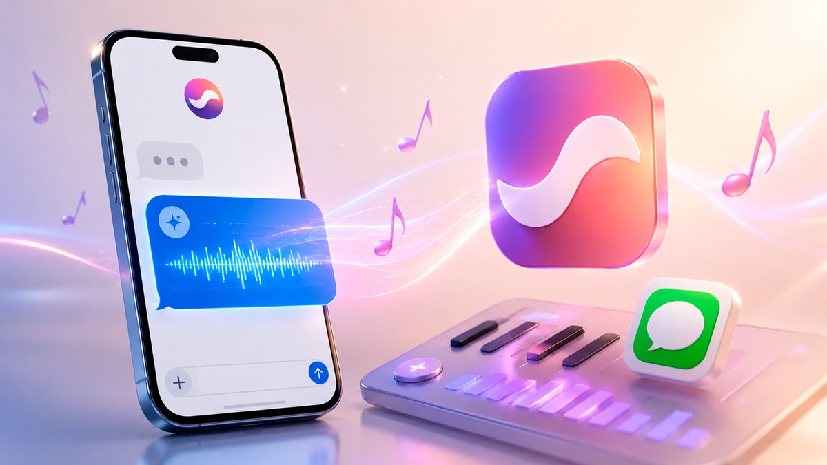 Suno chega ao iMessage e cria músicas com IA direto no iPhone