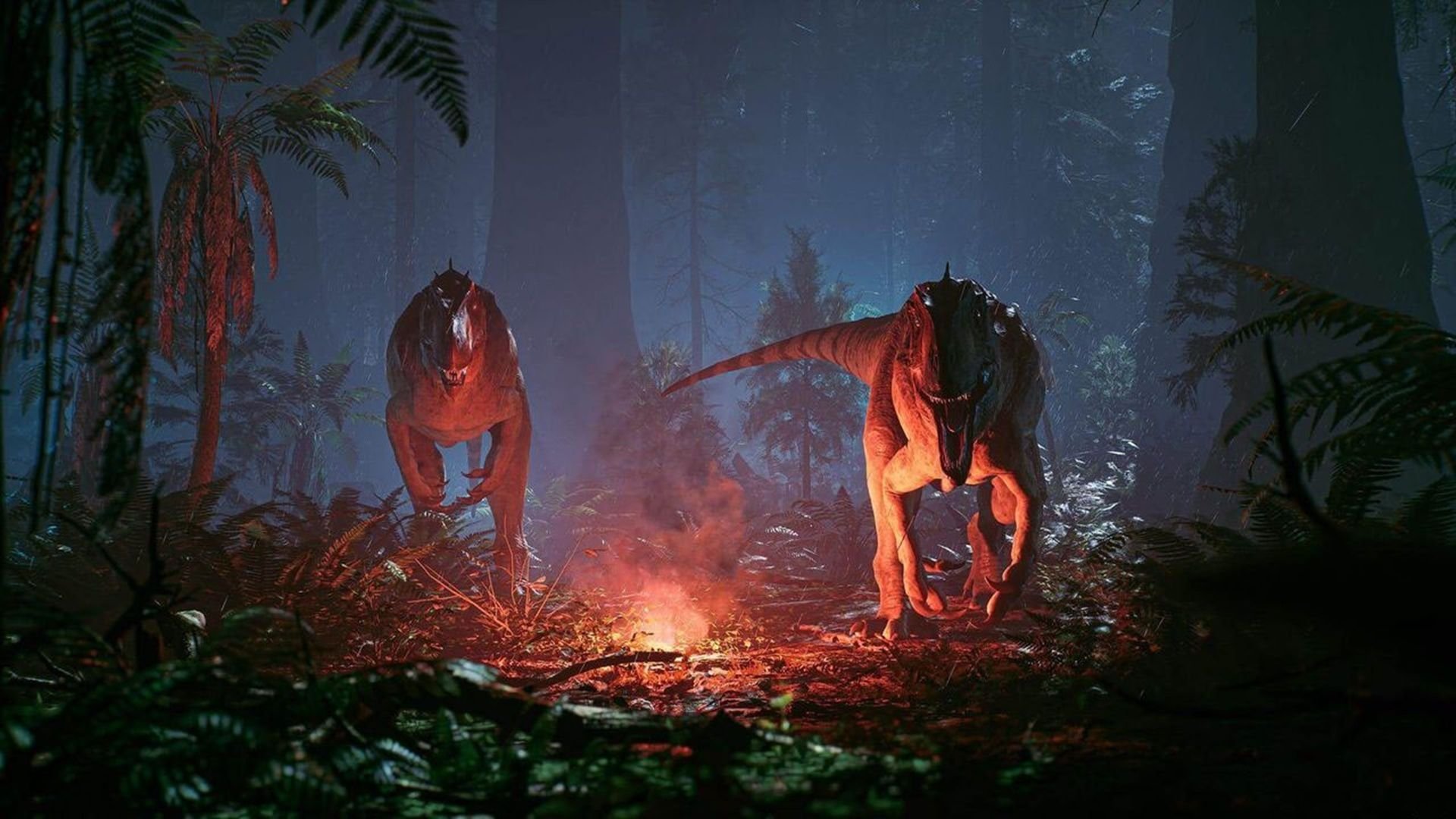 Ambiente de exploração em The Lost Wild