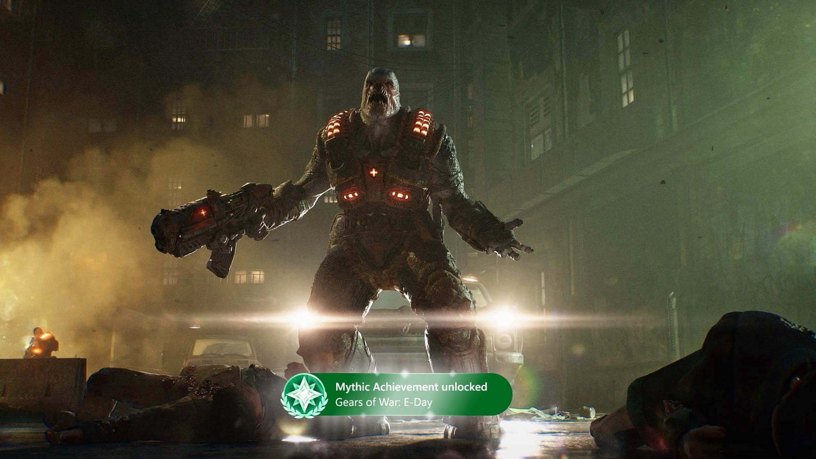 Xbox libera Conquistas Míticas, a 'platina' da Microsoft, e Gears of War: E-Day dá skin lendária a quem fechar o jogo