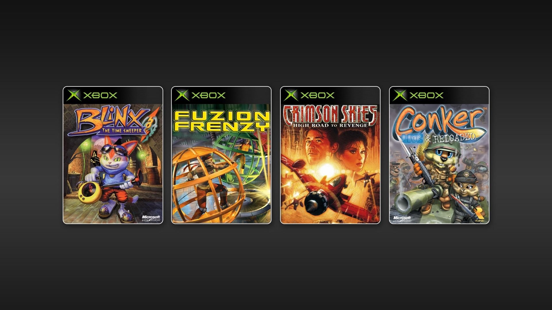 Tela do aplicativo Xbox no PC com os clássicos retrocompatíveis do Xbox original