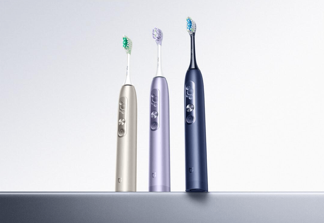 Xiaomi lanca escova de dentes com tela colorida que faz o mapa da sua boca